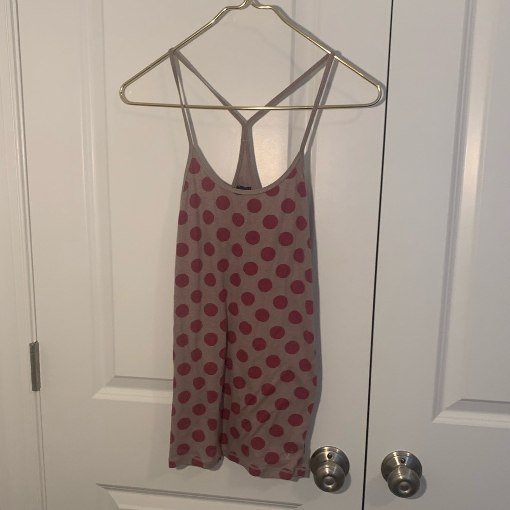American Eagle Polka Dot Tank